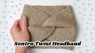 Sentro or Jamit Crossed Headband Pattern [upl. by Linette]