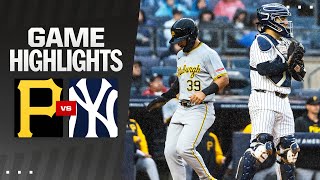 Pirates vs Yankees Game Highlights 92924  MLB Highlights [upl. by Ettenawtna]