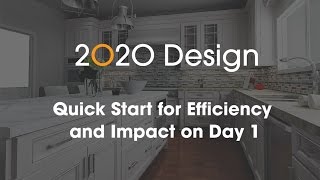 2020 Design Webinar Quick Start for Efficiency and Impact on Day 1 [upl. by Klarrisa]