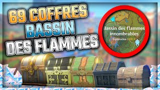 LOCALISATION TOUS LES COFFRES DU BASSIN DES FLAMMES INNOMBRABLES  Natlan MAJ 50  Genshin Impact [upl. by Cybill]