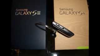 Headset Samsung HM 1200 Bluetooth Galaxy S4 [upl. by Ellered623]