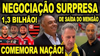 NEGÓCIO FECHADO DE SURPRESA 13 BILHÃO NO FLAMENGO PROPOSTA DE VENDA NA MESA DO MENGÃO VIÑA E [upl. by Guillaume]