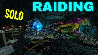 Ark Mobile PvP PvP amp Raiding Underwater Basen with op Loot  Ep7 [upl. by Namrak]