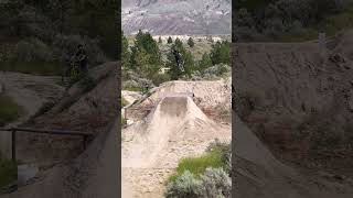 Crazy freeride line  Fistfull of Dollars  Bike Ranch Kamloops [upl. by Vinson]