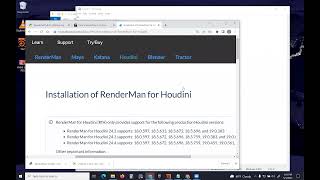 Install Renderman For Houdini Solved [upl. by Bega]