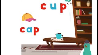 How to teach CVC word to kids Letter C  MOONKIDSTV [upl. by Felske]