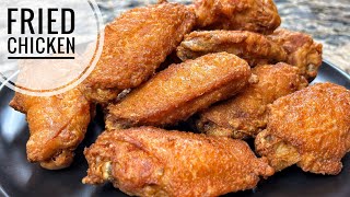 Fried Chicken Wings Recipe  Tasty Garlicky and Crispy Chinese Fried Chicken Recipe [upl. by Lalita]