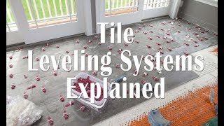 Tile Leveling systems explained [upl. by Armillas]