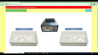 Experiment 2 Study of cns depressents and stimulants using quotactophotometer [upl. by Noell]