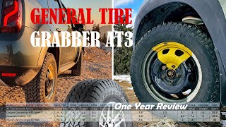 General Tire  Grabber AT3  One Year Review [upl. by Senoj]