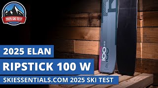 2025 Elan Ripstick 100 W  SkiEssentialscom Ski Test Review [upl. by Hornstein]