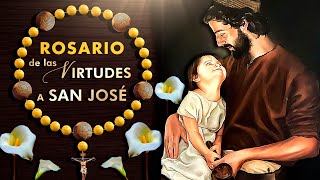 Milagroso Rosario de las Virtudes a San José 🙌🏻 Dios te Salve José  19  20 Marzo día de San José [upl. by Norri]