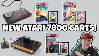 Why Cant Nintendo amp SEGA Do This Atari Rereleasing 7800 Cartridges amp Controllers [upl. by Yentroc]