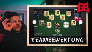 BESSER ALS PAY TO WIN TEAM 😱 GamerBrother BEWERTET sein 600k RTG WEEKEND LEAGUE TEAM 🔥 [upl. by Ettevi]