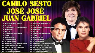 Jose Jose Camilo Seso Y Juan Gabriel 80s 90s Grandes Exitos Baladas Romanticas Exitos 19 [upl. by Horatia697]