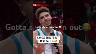 Lamelo ball interview to funny 😂 JayJaylive64nba lameloball interview shorts [upl. by Reece]