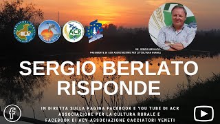 Sergio Berlato chiarisce gli effetti dellordinanza del TAR sul calendario venatorio del Veneto [upl. by Aubarta699]