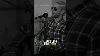 Jared LETO  NO AUTOTUNE Shorts JaredLeto 30SecondsToMars [upl. by Ayhtak579]