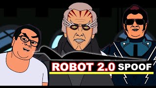 Robot 20 Spoof Akshay kumar Rajnikant [upl. by Adiell]