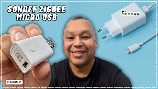 SONOFF ZIGBEE MICRO USB FUNCIONA COM ALEXA EWELINK TUYA GOOGLE HOME ASSISTANT SMARTTHINGS ETC [upl. by Ianahs]