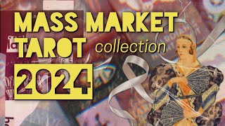 Mass Market Tarot Deck Collection ✨ The big deck inventory part 3 [upl. by Aleemaj349]