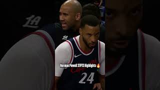 Norman Powell Highlight Reel vs Thunder  LA Clippers [upl. by Crabb]