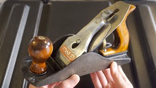 Stanley Bailey No412  412 SmoothingPlane Type 19  Best Affordable Hand Bench Plane ASMR [upl. by Saraiya]