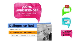 Stanislas Dehaene  ¿CÓMO APRENDEMOS La mirada neurocientífica cognitiva [upl. by Neelhtak]