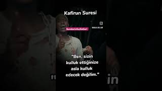 Kafirun suresi 🤲 amin islam instagram allah facebook shortvideo hzmuhammed islamic esmaülhü [upl. by Enram]