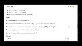 Solution of Q  E Kachinas Favorite Binary String  Codeforces Round 988Div3codeforces [upl. by Chui591]