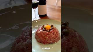 BEEF TARTARE BeefTartare TartareLovers GourmetExperience FineDining CulinaryArt [upl. by Reames902]