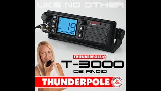 Thunderpole T3000 CB Radio Transceiver Review Part 1 [upl. by Acinomaj16]