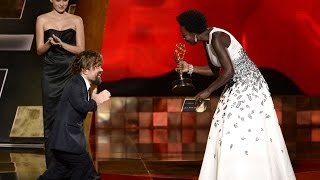 Peter Dinklage Wins The Emmy for Game Of Thrones 2015 [upl. by Esdras968]