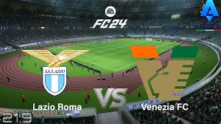 ⚽ Lazio Roma vs Venezia FC 🏆 EA FC 24 Serie A Gameplay fifa24 fc24 football 008 [upl. by Zora310]