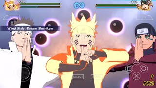 Ashura Otsutsuki New Team Ultimate Jutsu  Naruto Ninja Impact x Naruto Storm Connection PPSSPP [upl. by Halverson]