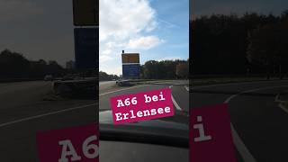 A66 bei Erlensee autobahn verkehr audia6 [upl. by Atrahc25]