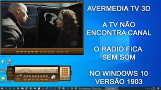 AverMedia TV 3D sem som sem canal [upl. by Aleet387]