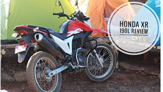 Honda XR 190L Offroad Ride Review  Worth 65 lakhs  Honest Opinion after Panchase Ride [upl. by Akisej]