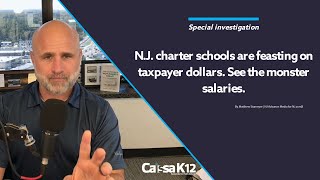 NJ article highlights pay discrepancies in Charter Schools vs Public Schools [upl. by Ginsburg663]