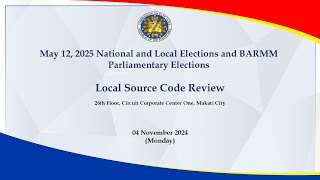 May 12 2025 National and Local Elections and BARMM Parliamentary Elections [upl. by Lilahk881]