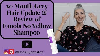 Review of Fanola No Yellow Shampoo [upl. by Ardnasal]