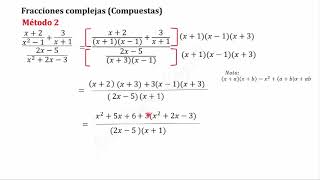 Fracciones compuestas [upl. by Berkshire]