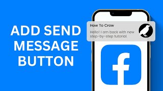 How To Add Send Message Button To Facebook Posts  Facebook Page Message Option On [upl. by Thomasin]