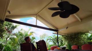 Stratco Outback Verandah or Patio  Cooldek Insulated Roofing [upl. by Ogren]