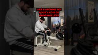 Gymvlog  mollets assis SS Crunch poulie musculation fitness bodybuilding [upl. by Nynahs100]