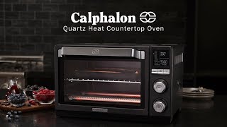 Calphalon Quartz Heat Countertop Oven  Calphalon [upl. by Arateehc903]