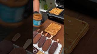 Banana Waffles Ice Cream Sandwich Shorts [upl. by Idok640]