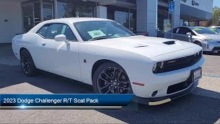 2023 Dodge Challenger RT Scat Pack Coupe Sunnyvale Palo Alto Los Altos redwood City Cupertino [upl. by Ynattib824]