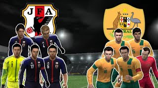 Japan x Australia  PES 2013  PS2  Patch Cosa Nostra [upl. by Nelie]