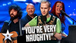 HILARIOUS COMIC MUSICIANS  Britains Got Talent [upl. by Adolf]